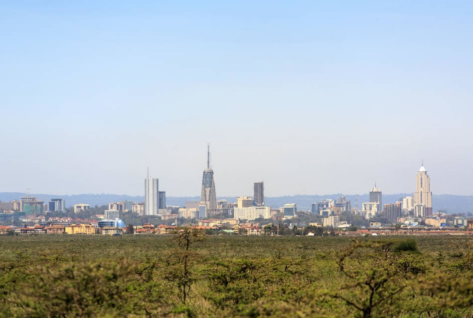 day-1-nairobi view of the city from nairobi national park